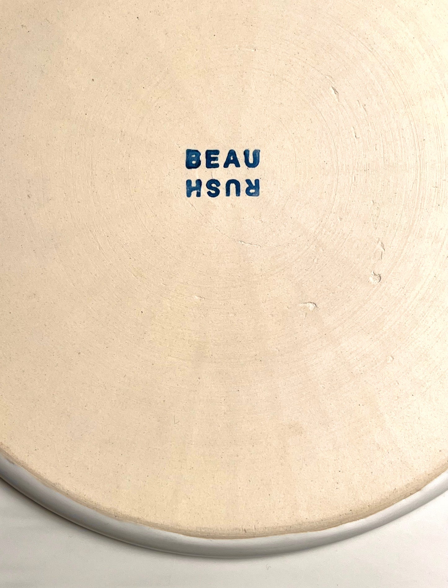 The Ship Emma- Ceramic Plate by Beau Rush and Mary Maguire