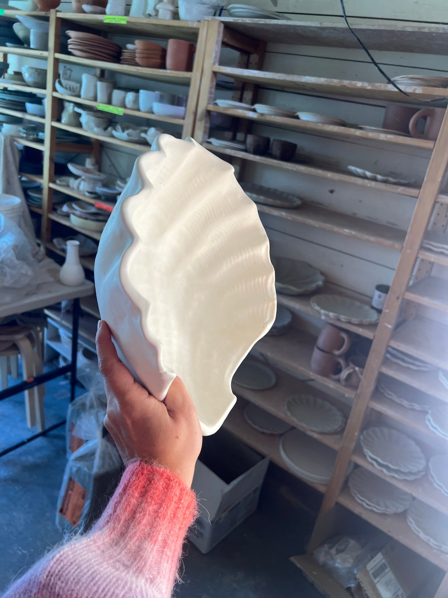 Shell Serving Bowl
