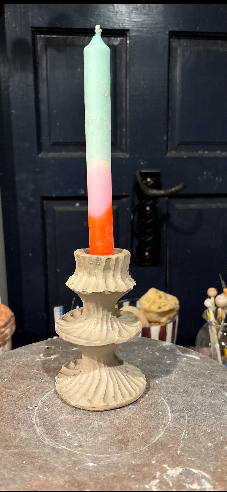 Storied Home Candelabra Valentine's Clay Class