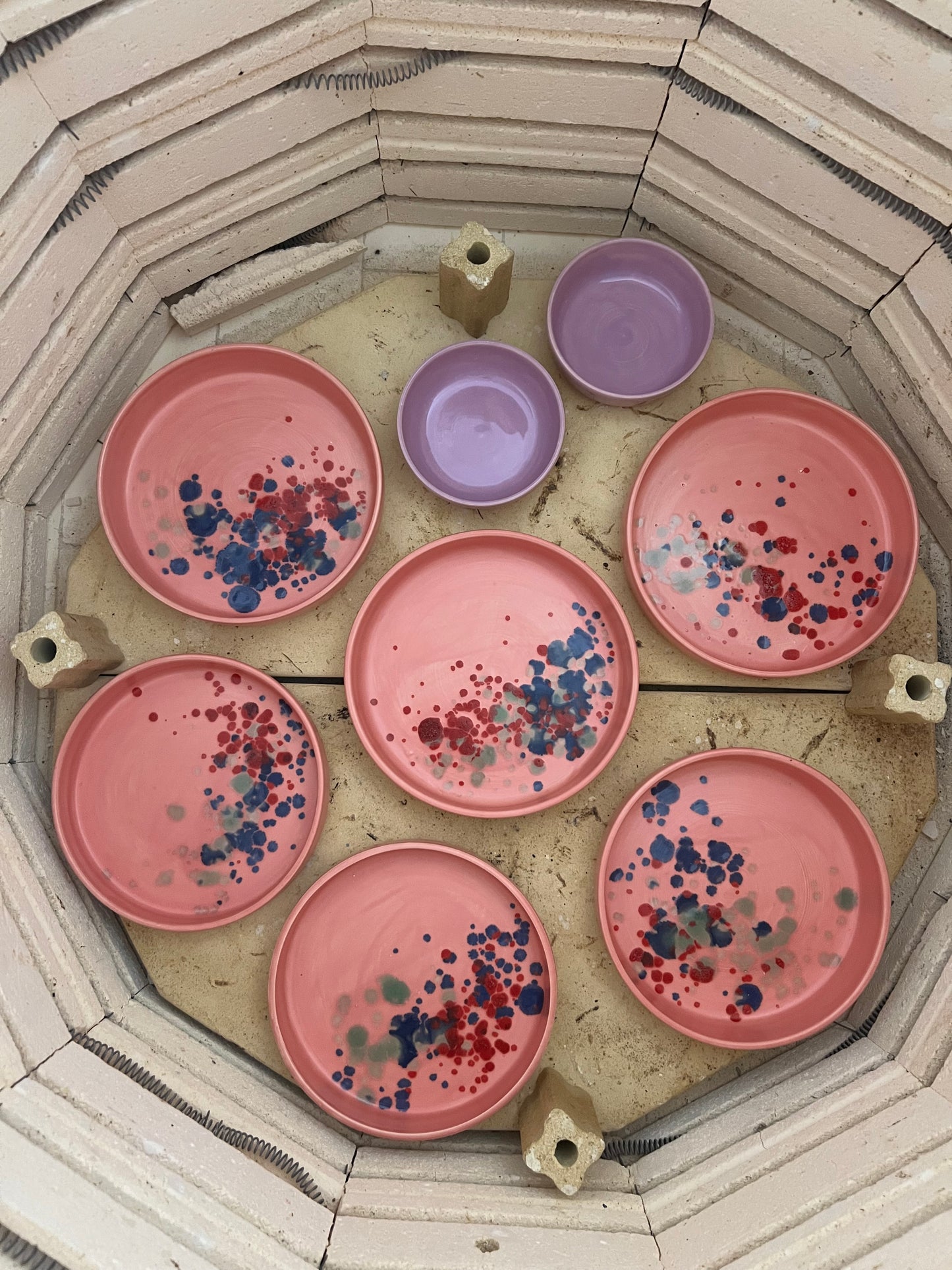 Pink Poppy Platter