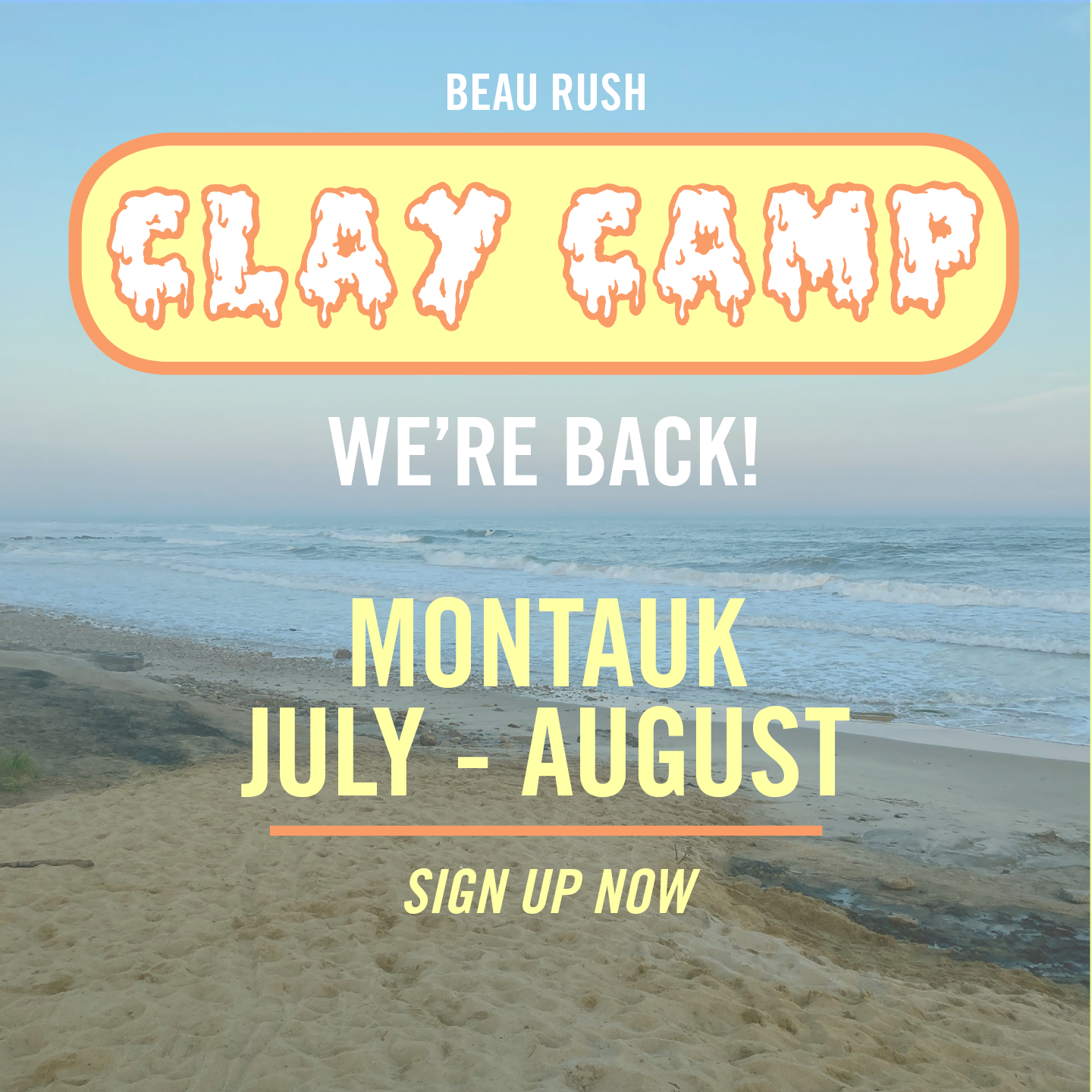 Montauk Clay Camp 5 Class Passes