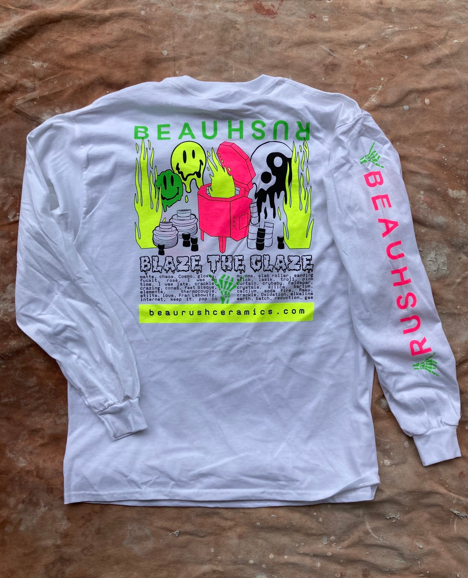 Acid Surfer Adult T-Shirt – Beau Rush Ceramics1